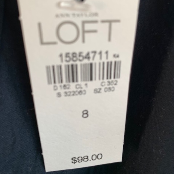 Loft NWT Women's Linen Collarless Jacket - Picture 2 of 6